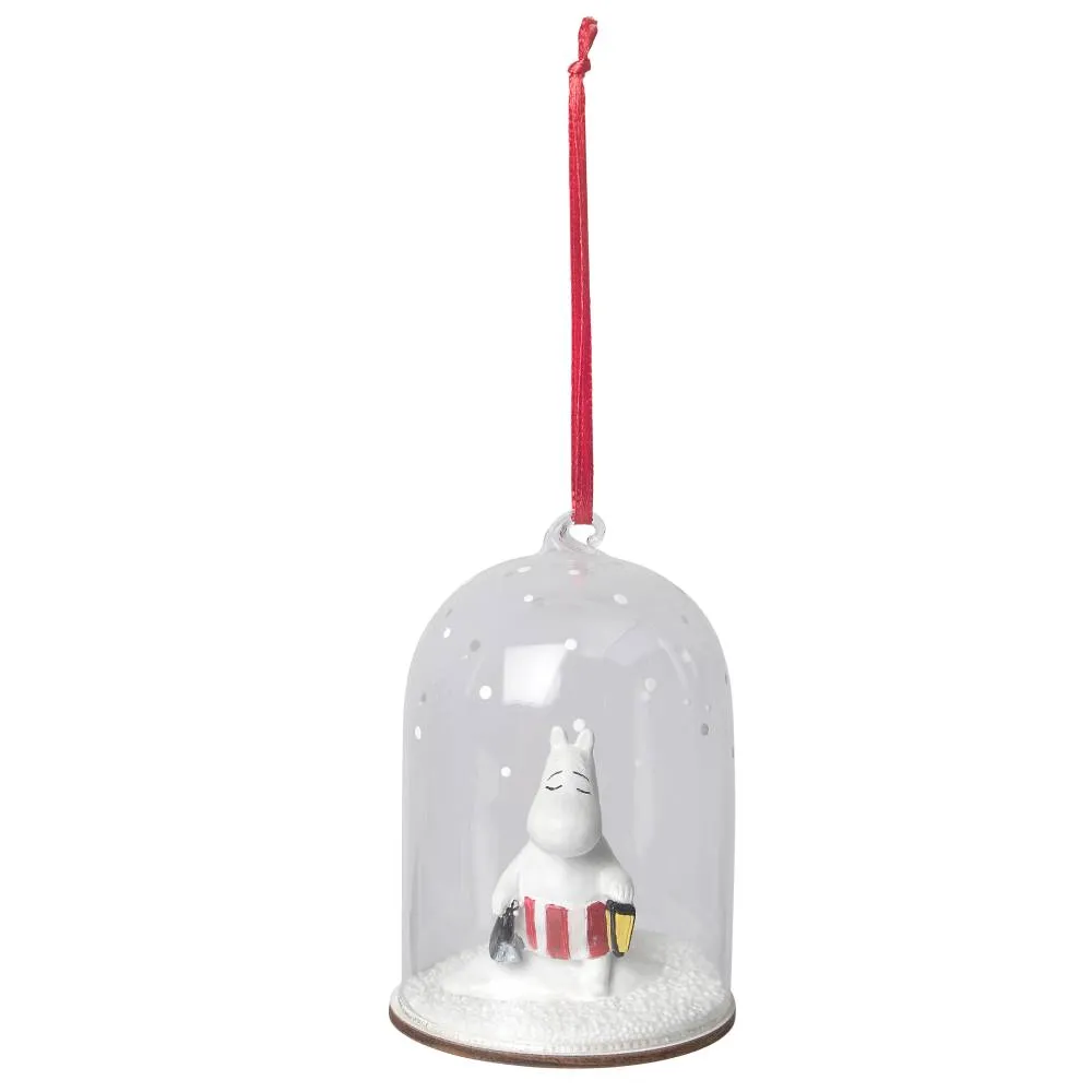 Moomintroll Moominmamma boule dôme verre 11 cm