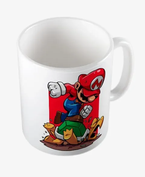 Pixgoodies Mario écrase Koopa Troopas mug céramique