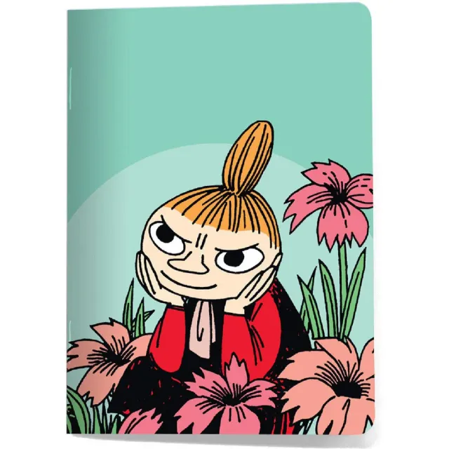 Moomintroll Little My Flowers carnet mini 9x12 cm
