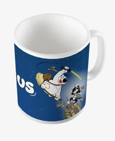 Pixgoodies Cubitus mug céramique bande dessinée Dupa