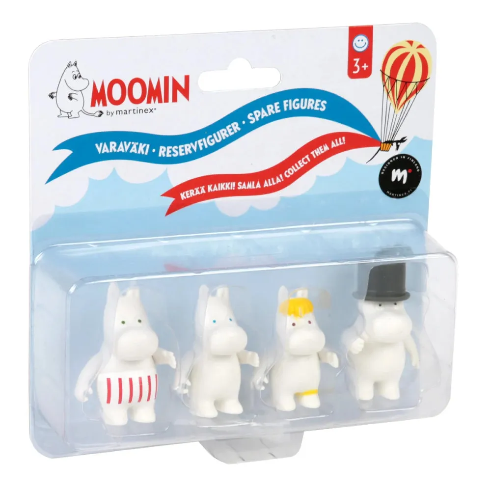 Moomintroll Moomin Family figurines 4 pièces PVC