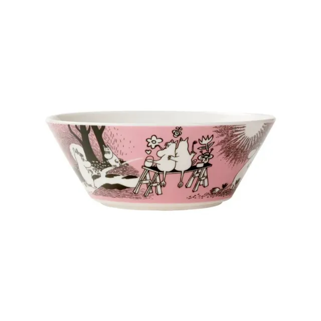 Moomintroll Love Bowl 15cm bol rose céramique 15 cm