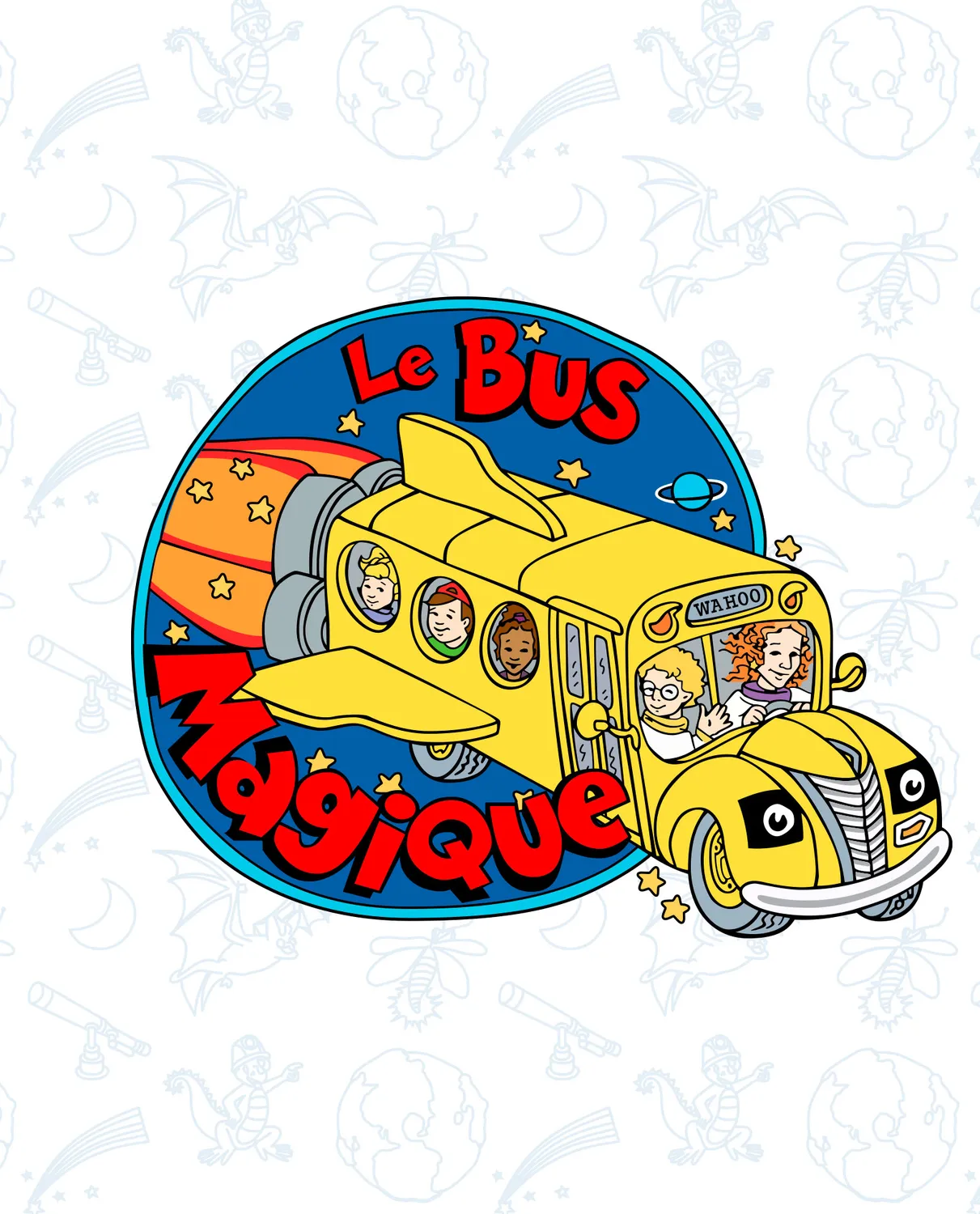 Pixgoodies Le Bus magique en route pour l'aventure mug 325 ml