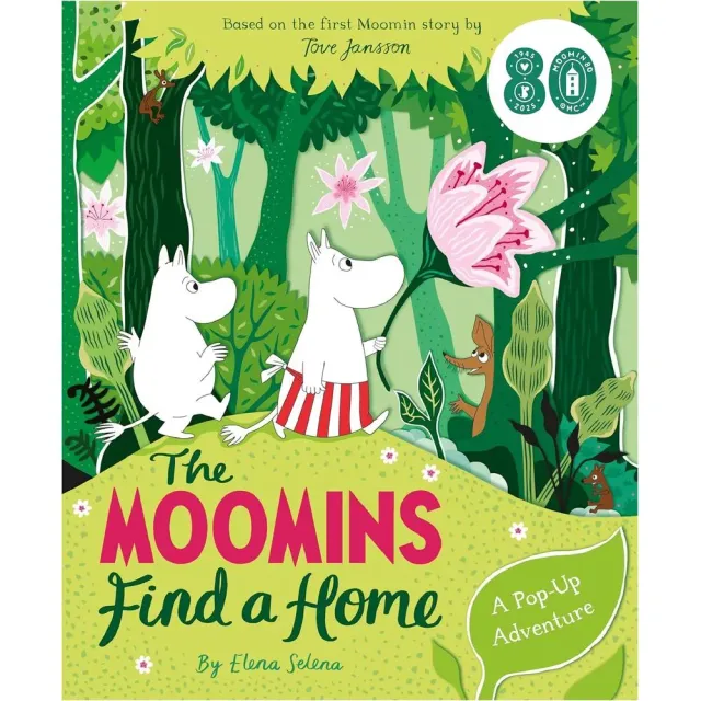Moomintroll Find a Home livre pop-up anglais 10 pages