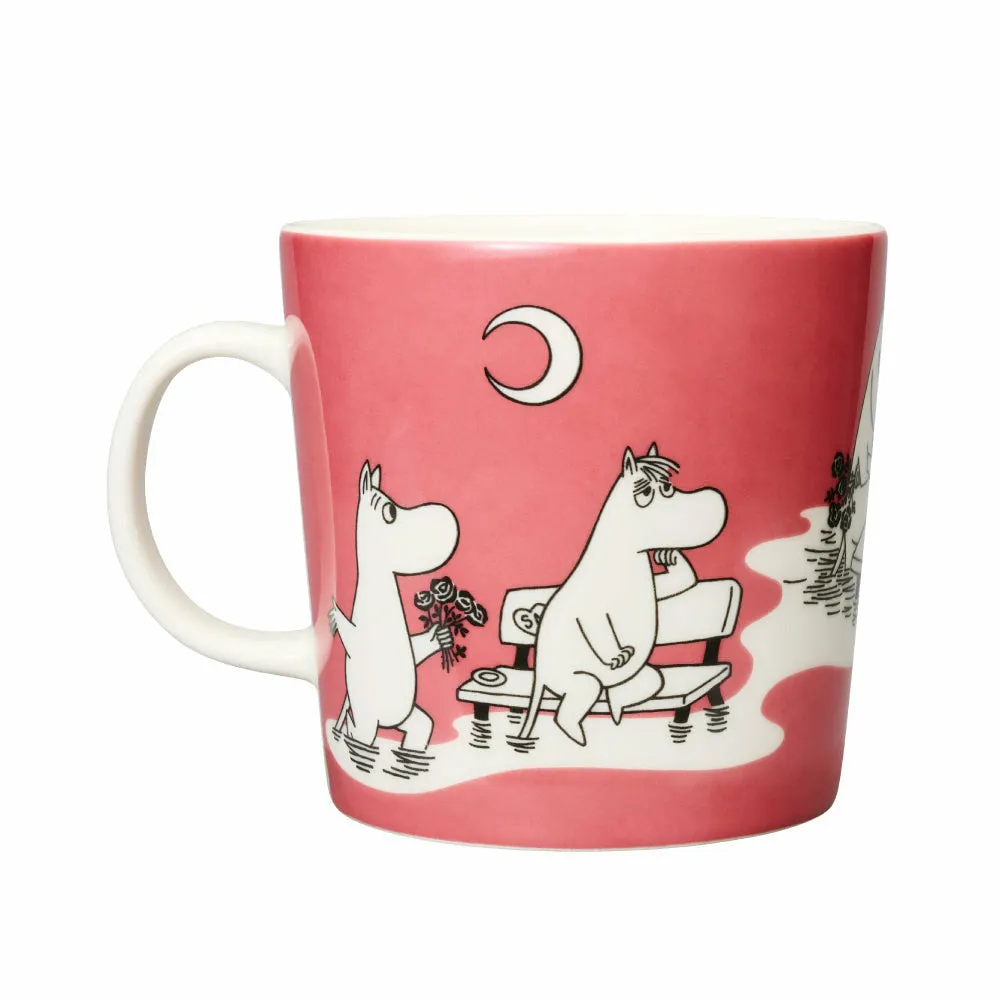 Moomintroll Rose mug 0,4 L vitroporcelaine