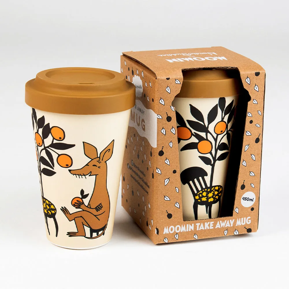 Moomintroll Sniff Orange Take-Away Mug 450 ml beige