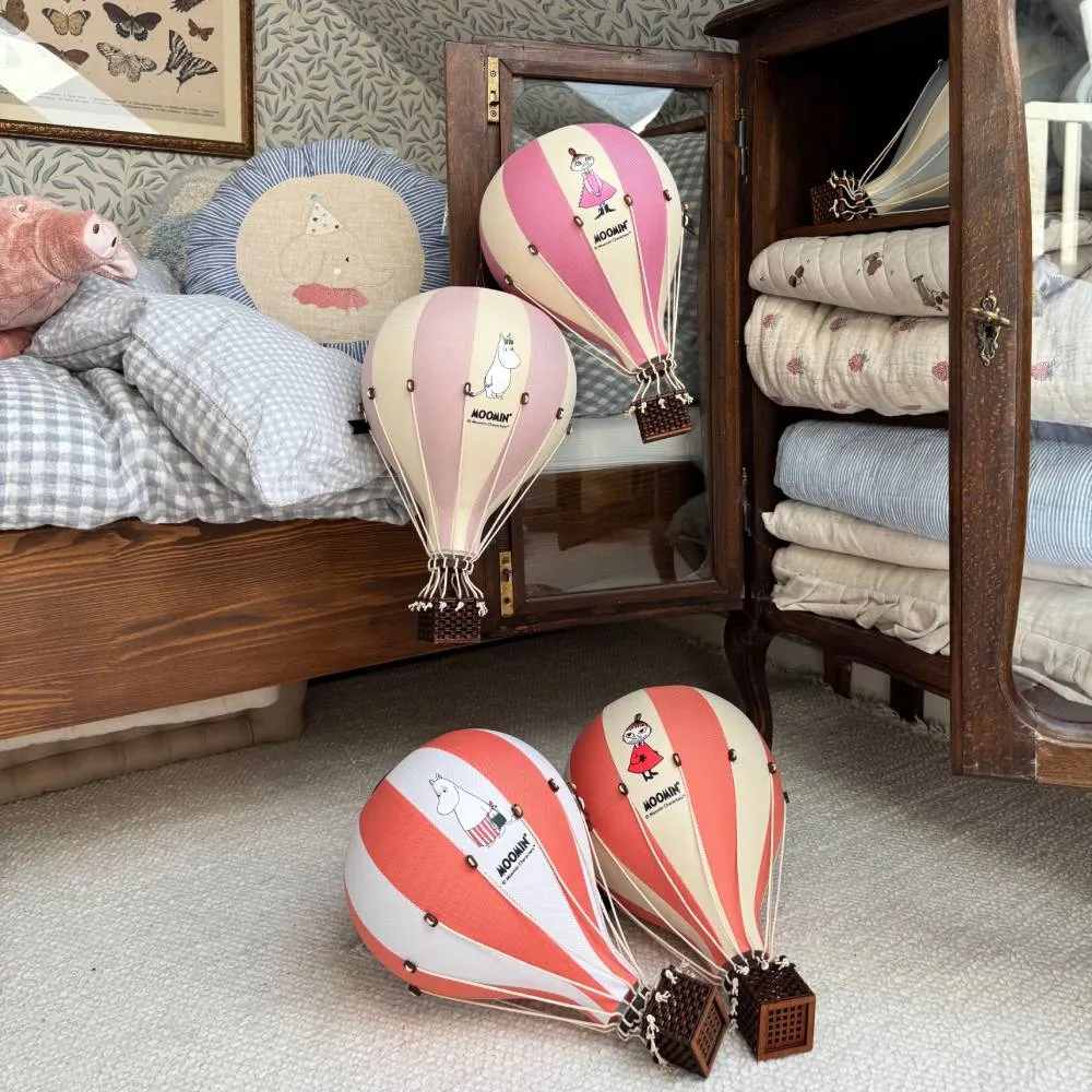 Moomintroll montgolfière décorative tissu 30 cm