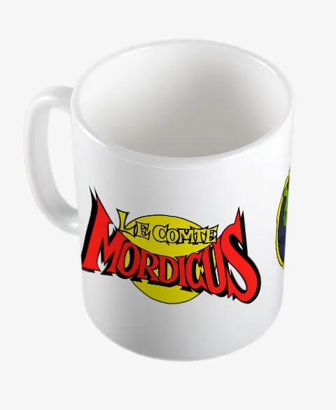 Pixgoodies Comte Mordicus vampire végétarien mug céramique 325 ml