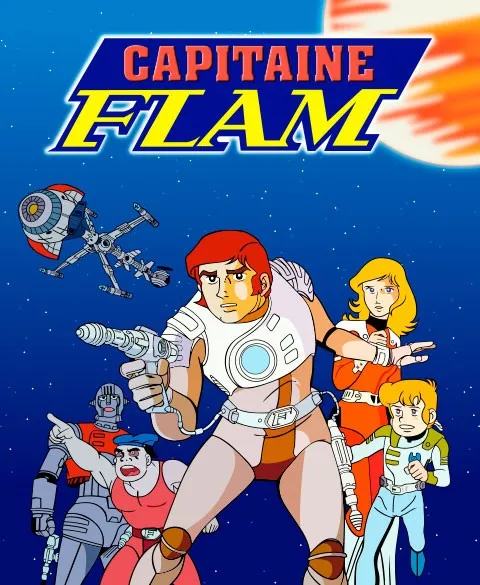 Pixgoodies Capitaine Flam mug céramique galaxie