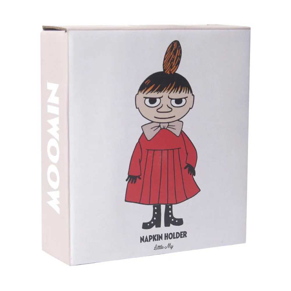 Moomintroll Little My porte-serviettes blanc métal 14 cm