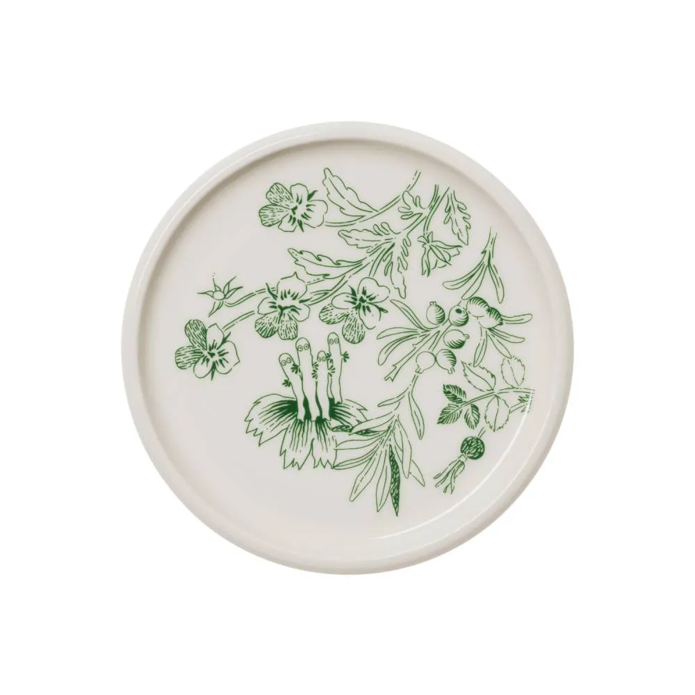 Moomintroll Haru mini assiette verte 12 cm