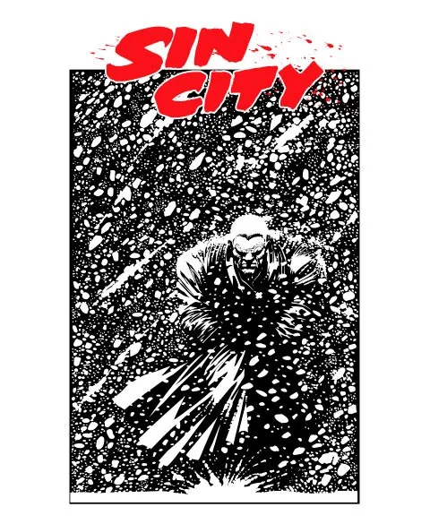 Pixgoodies Sin City mug céramique Marv sous la neige