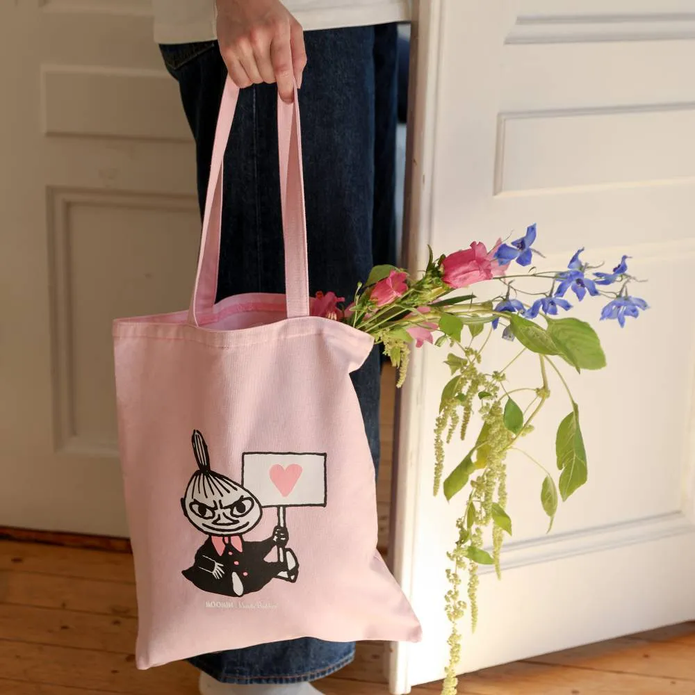 Moomintroll Love tote bag coton 38x42 cm