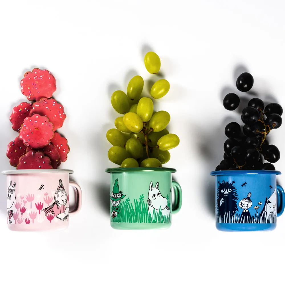 Moomintroll Moomin Girls mug émaillé rose 2,5 dl