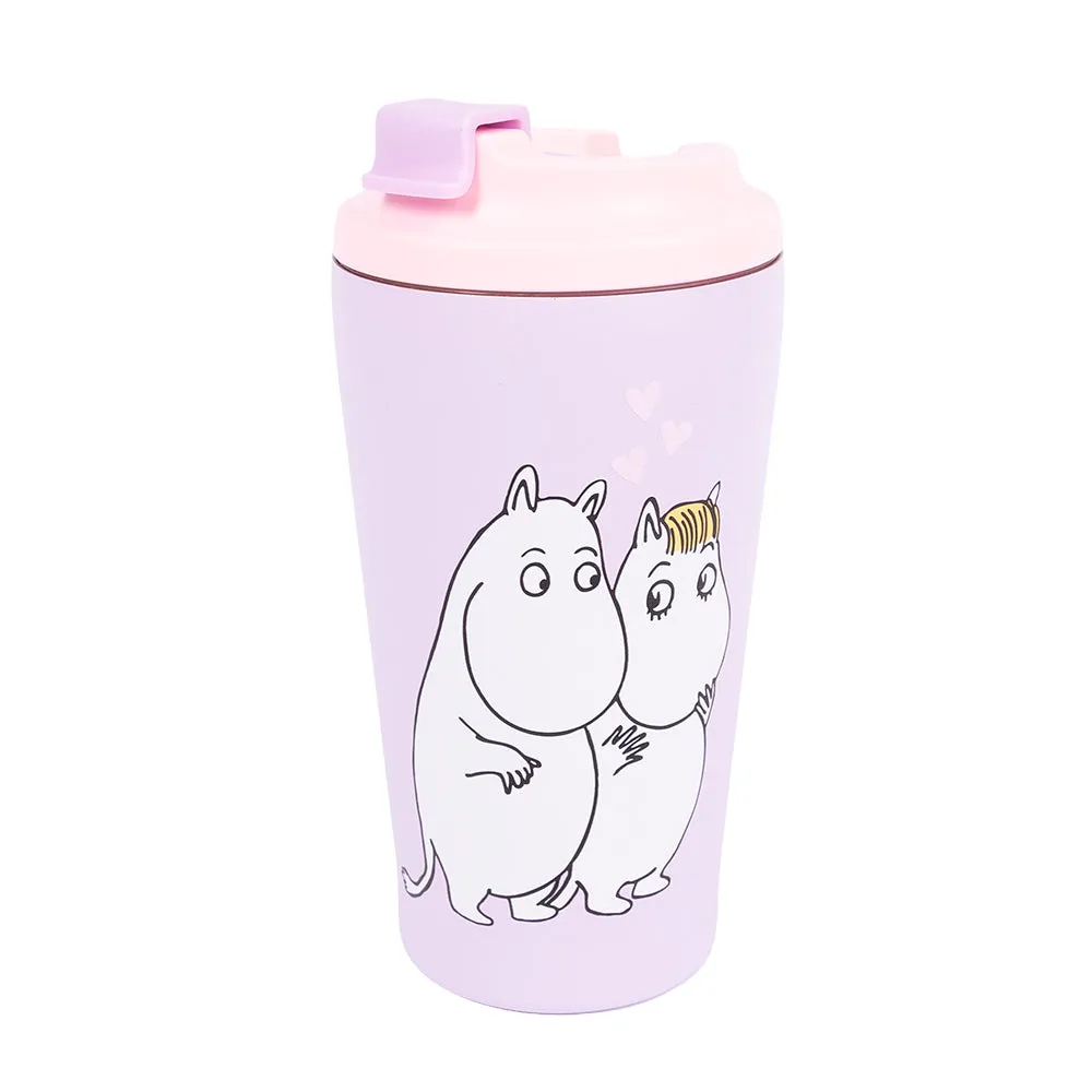 Moomintroll Love mug isotherme inox violet 550 ml