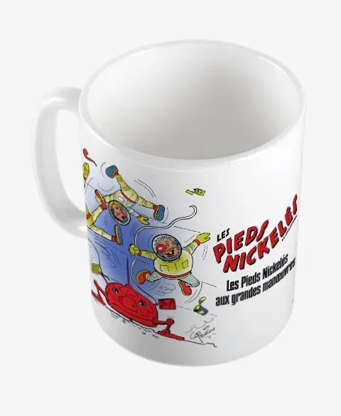 Pixgoodies Les Pieds nickelés mug céramique 325 ml