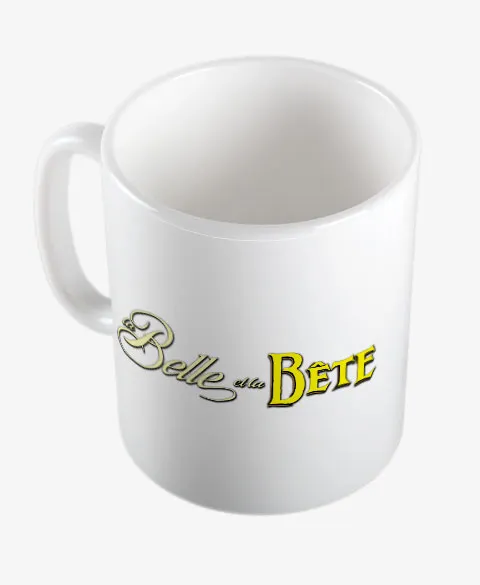 Pixgoodies La Belle et la Bête mug 325 ml céramique