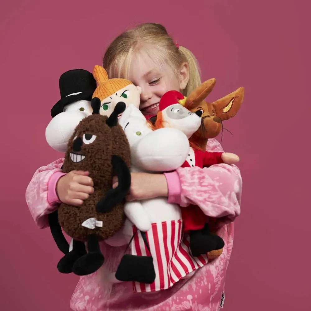 Moomintroll Mymble peluche 30 cm robe rose