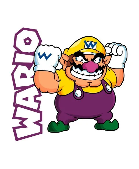 Pixgoodies Mario Wario mug céramique double maléfique