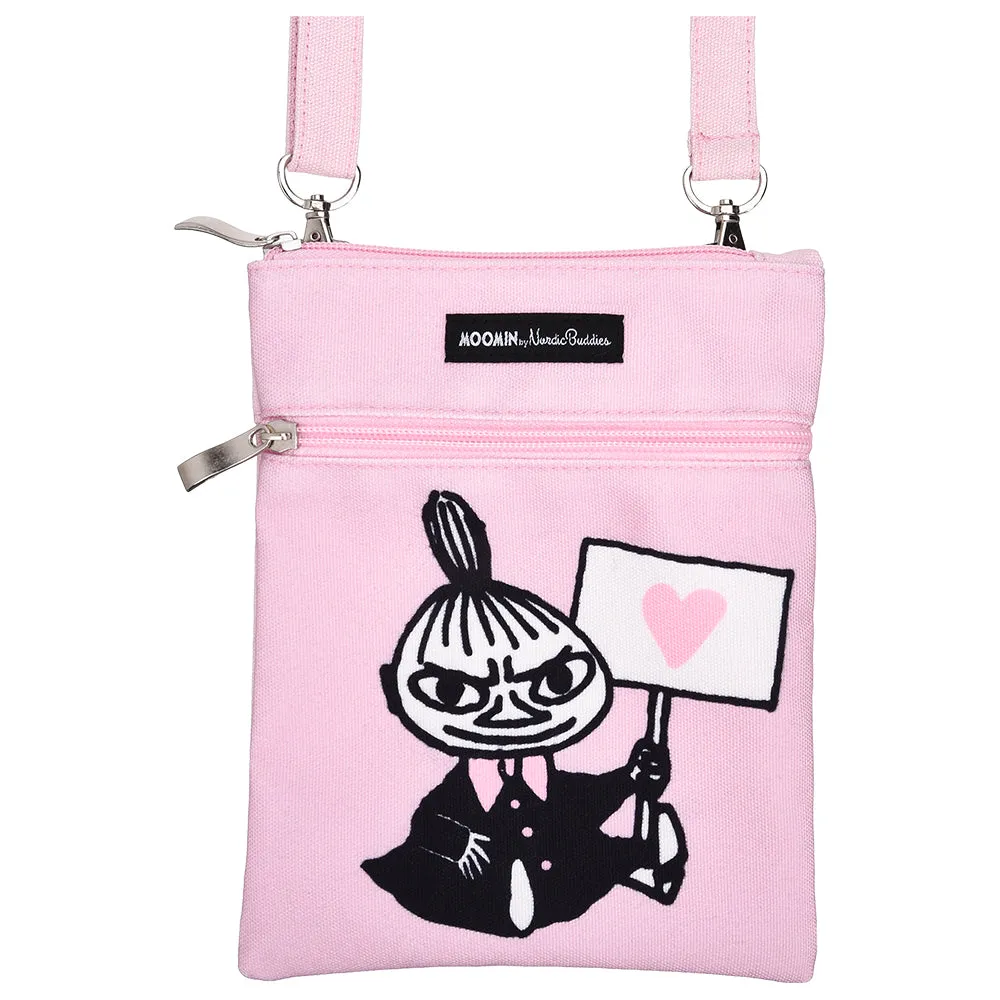Moomintroll Love pochette passeport toile