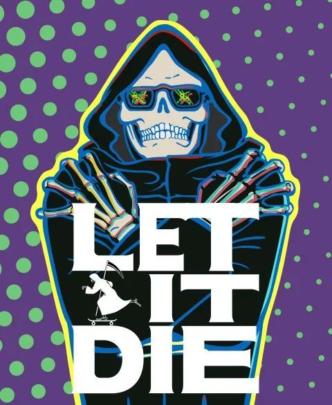 Pixgoodies Let It Die Uncle Death mug céramique