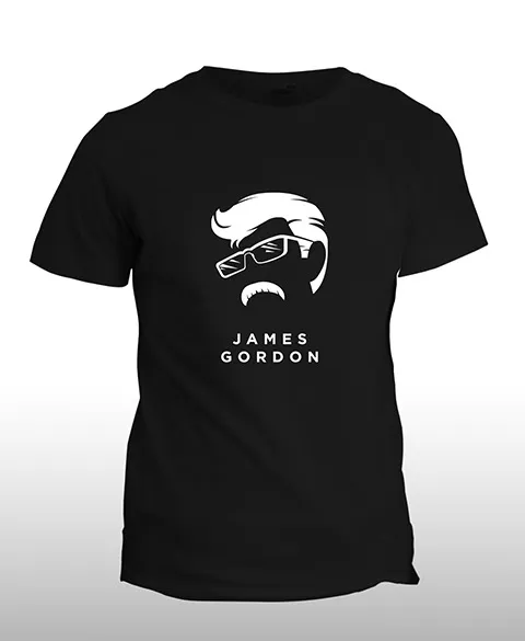 Pixgoodies Batman Commissaire Gordon t-shirt coton