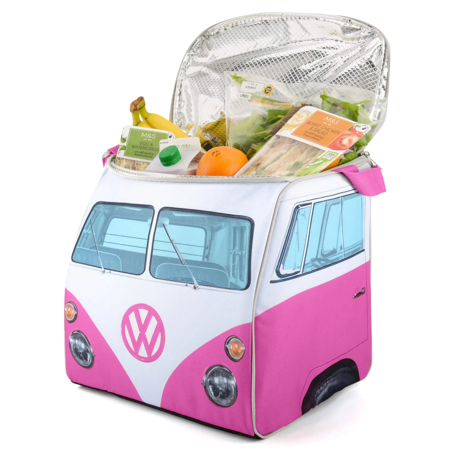 Brisa VW T1 Combi Sac Isotherme Rose 30 L Polyester