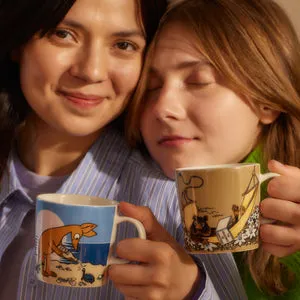 Moomintroll Classics mug Rat Musqué beige 0,3 L