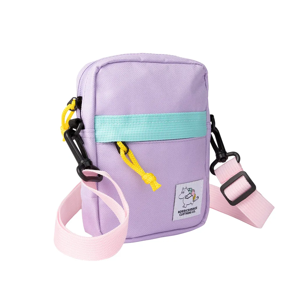 Moomintroll sac bandoulière violet 19x22