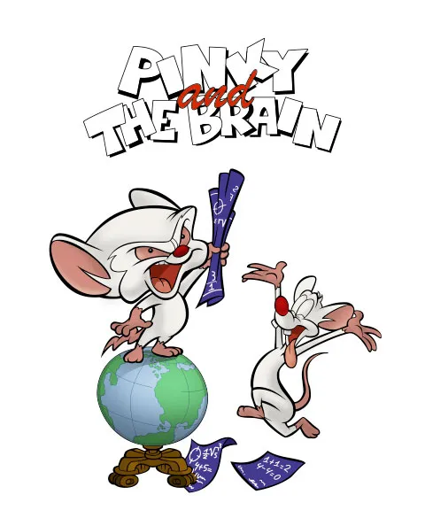 Minus et Cortex Pinky and the Brain Mug 325 ml