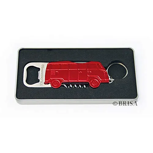 Brisa VW Collection T1 Combi ouvre-bouteille rouge coffret