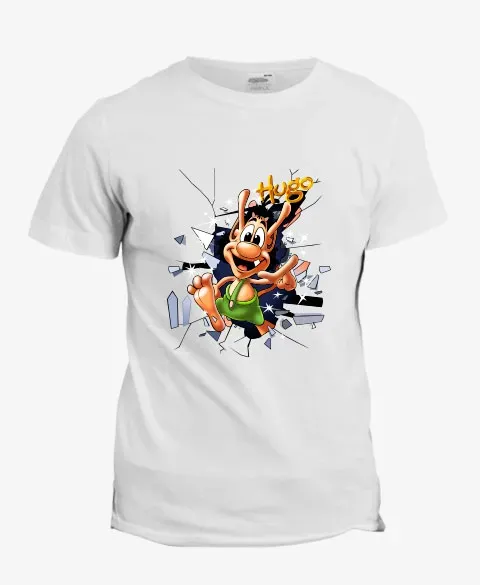 Pixgoodies Hugo Délire t-shirt coton troll