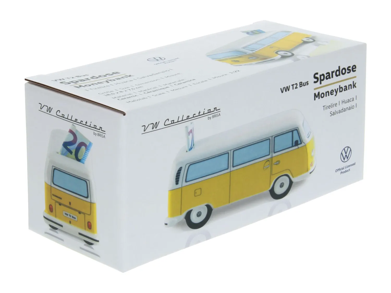 Brisa VW Collection T2 Bus Combi tirelire céramique