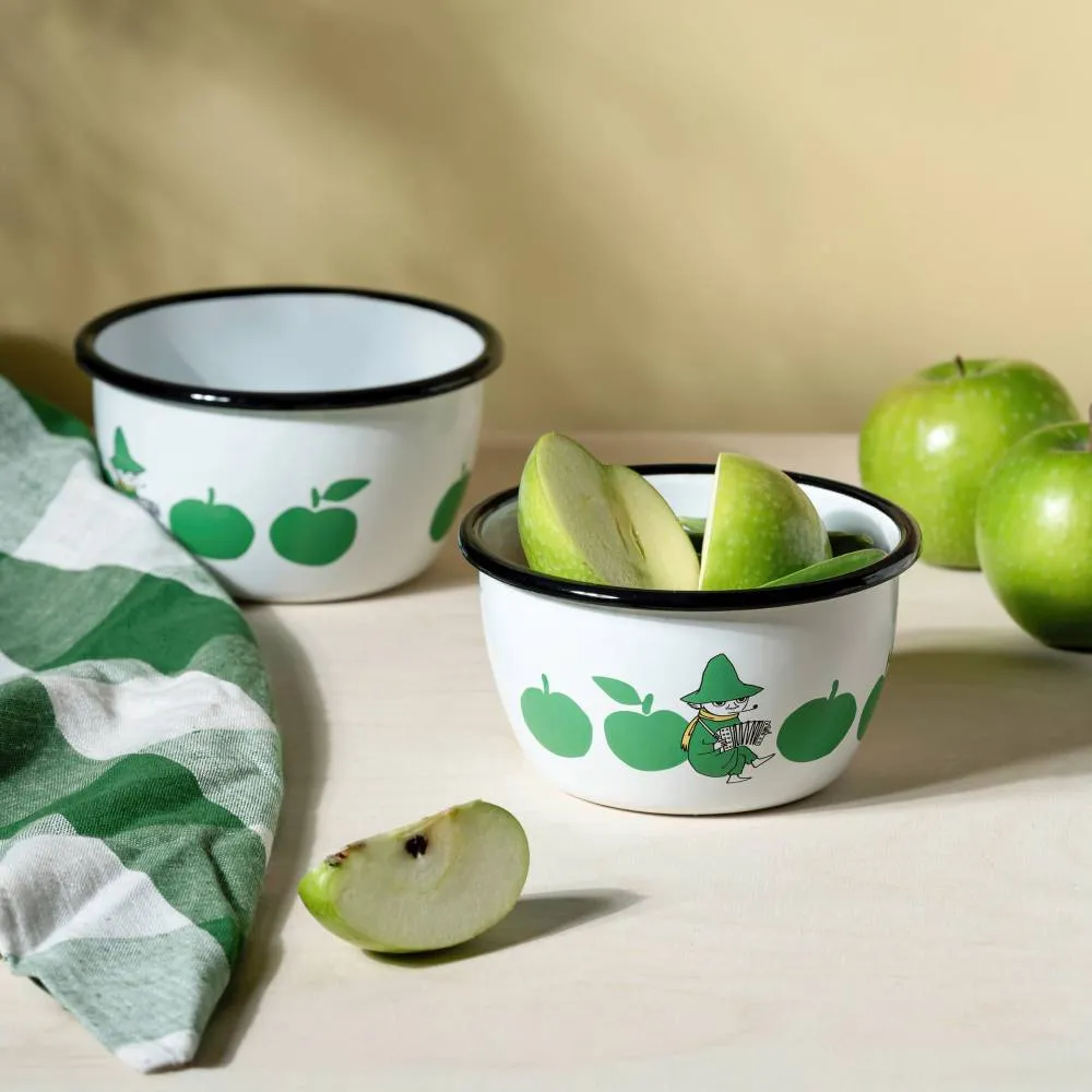Moomintroll Joyfull Apples bol émaillé