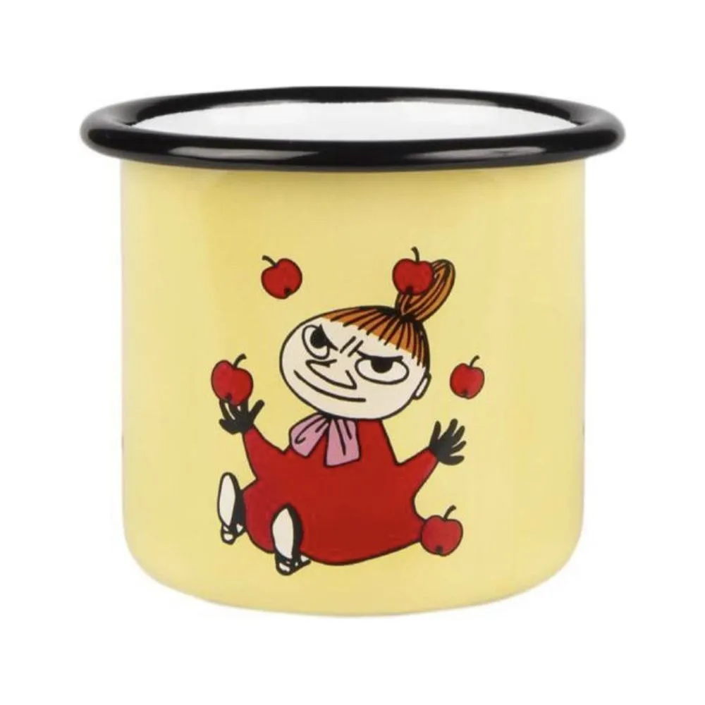 Moomintroll Little My Mug Rétro Émail 2,5 dl Jaune