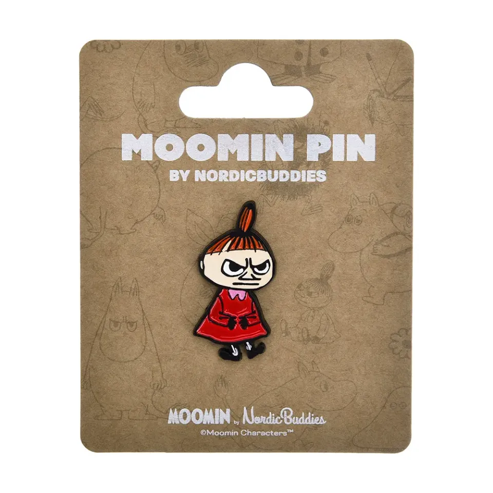 Moomintroll Angry Little My pin's rouge 4 cm