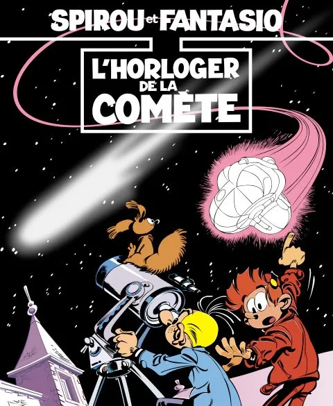 Pixgoodies Spirou et Fantasio Horloger de la comète mug