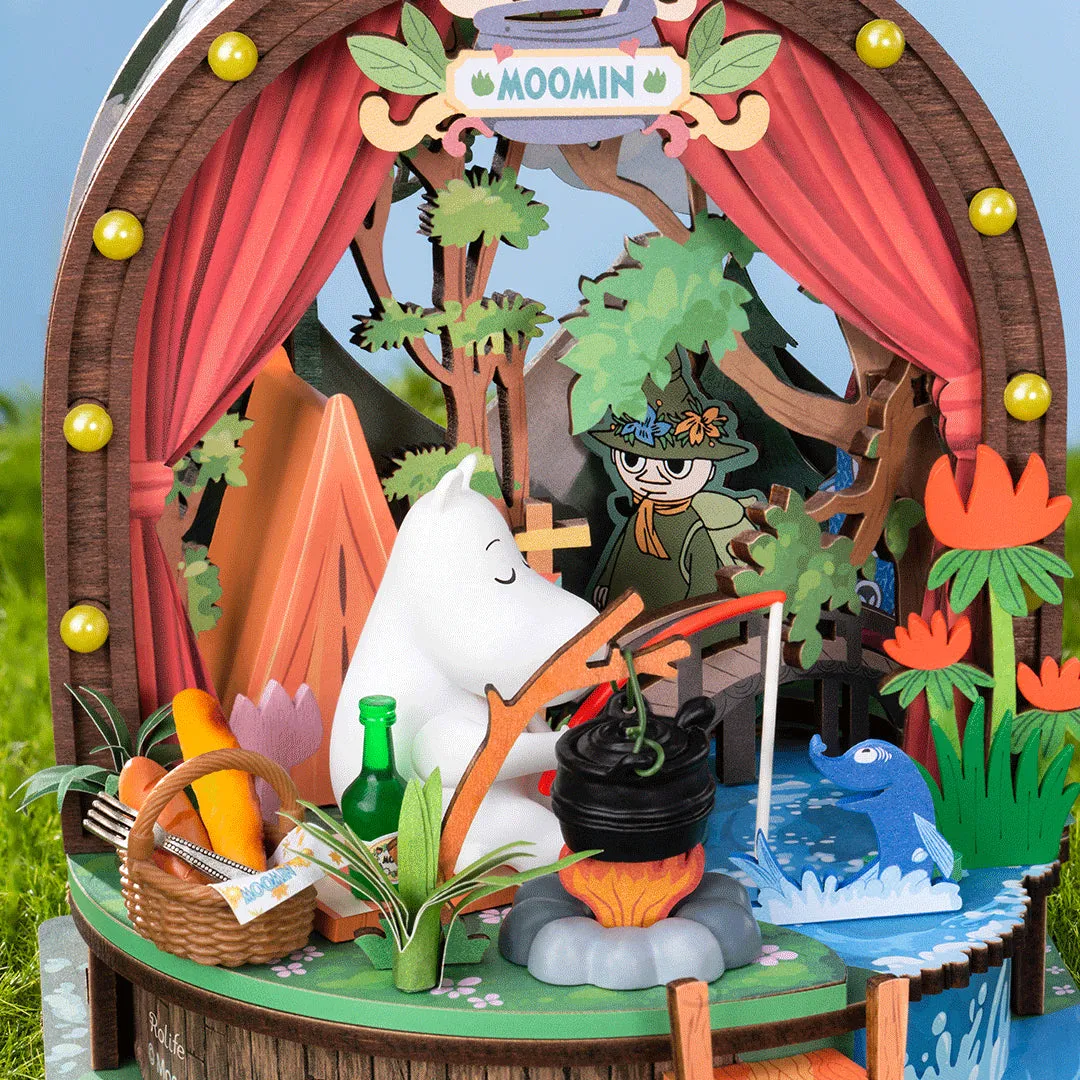 Moomintroll Forest Camp maison poupée 3D DIY Rolife