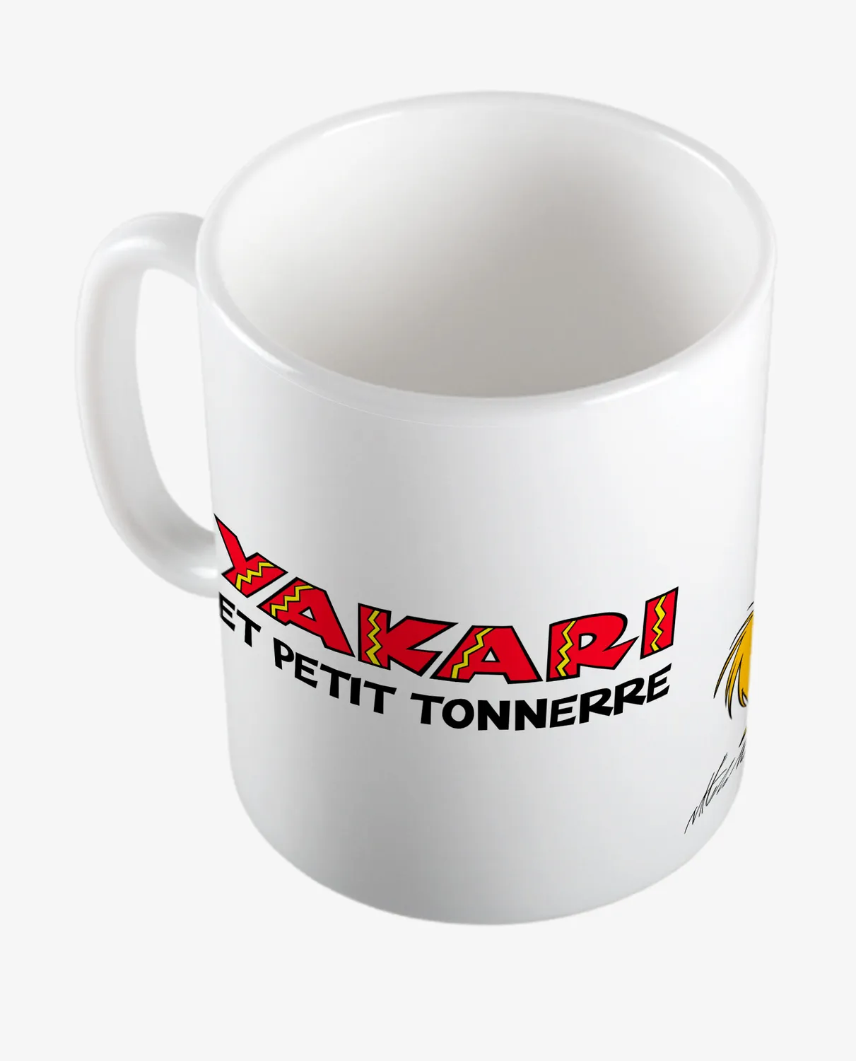 Pixgoodies Yakari et Petit Tonnerre mug céramique