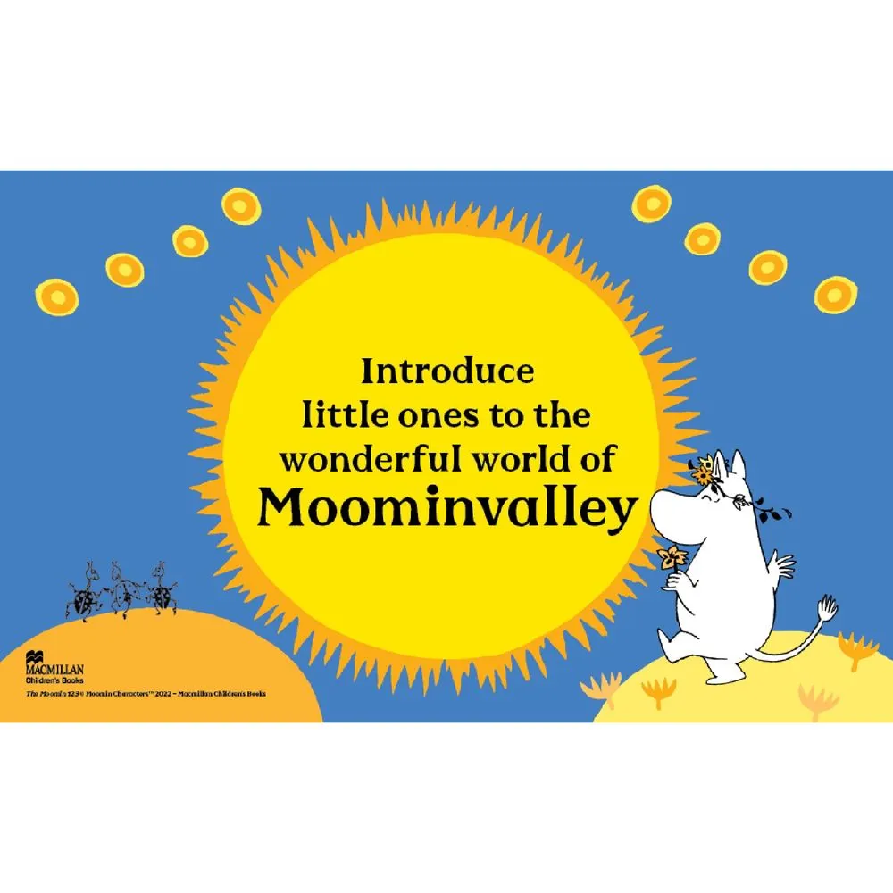 Moomintroll 123 livre à compter anglais illustré