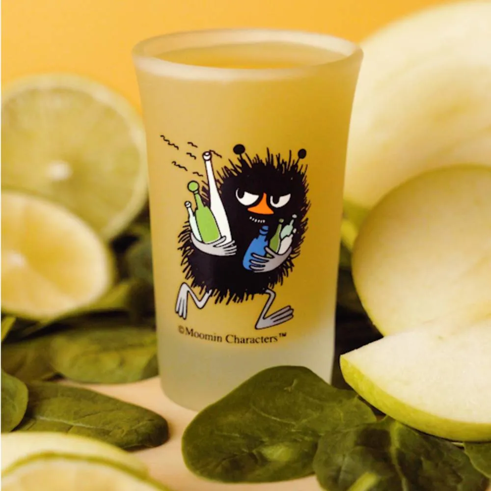 Moomintroll Moominpappa & Stinky verres mini 5cl lot de 2