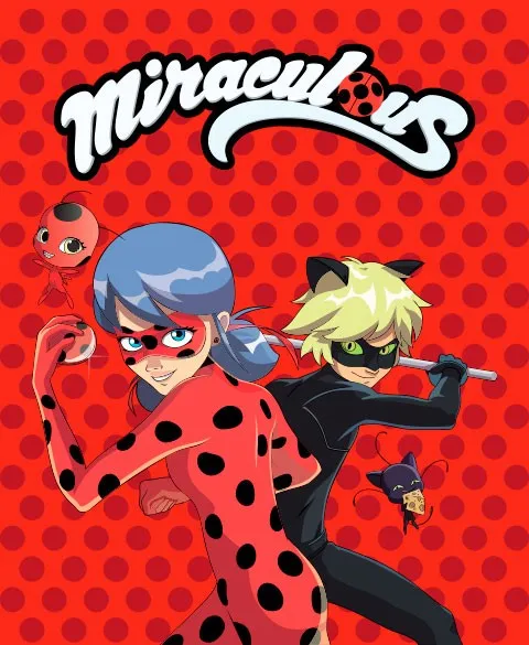Pixgoodies Miraculous Ladybug Chat Noir mug céramique
