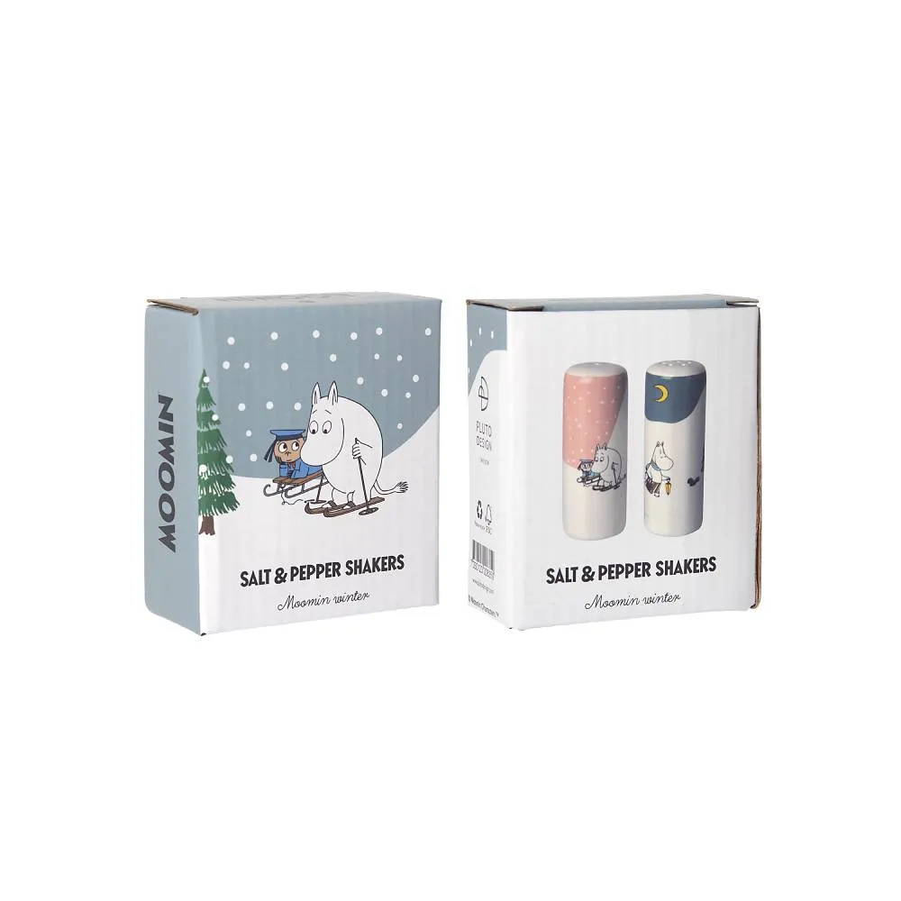 Moomintroll Winter salière poivrière dolomite