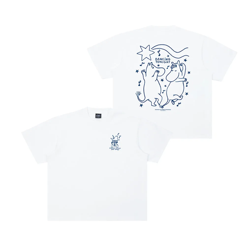 Moomintroll Moomin Comet Dance t-shirt unisexe en coton bio
