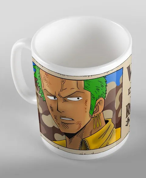 Pixgoodies One Piece Wanted mug