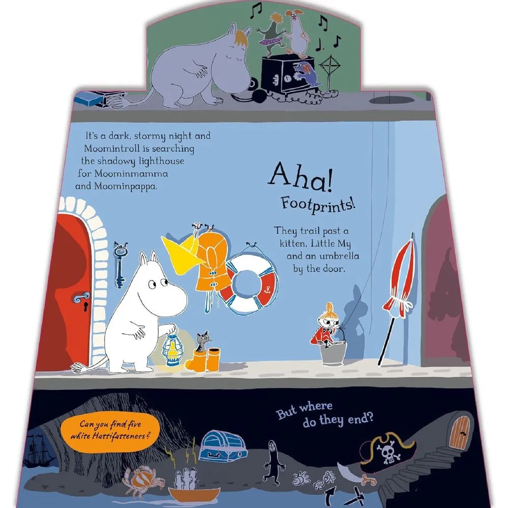 Moomintroll In the Lighthouse livre à volets anglais