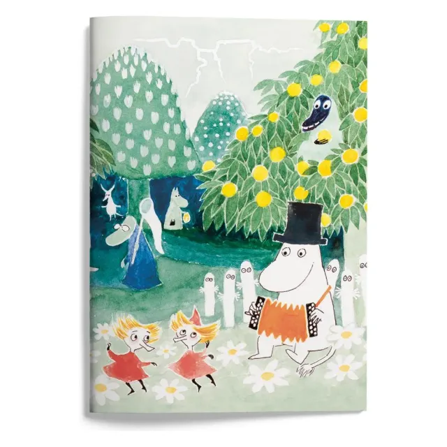 Moomintroll Finn Family Carnet Ligné Couverture Souple