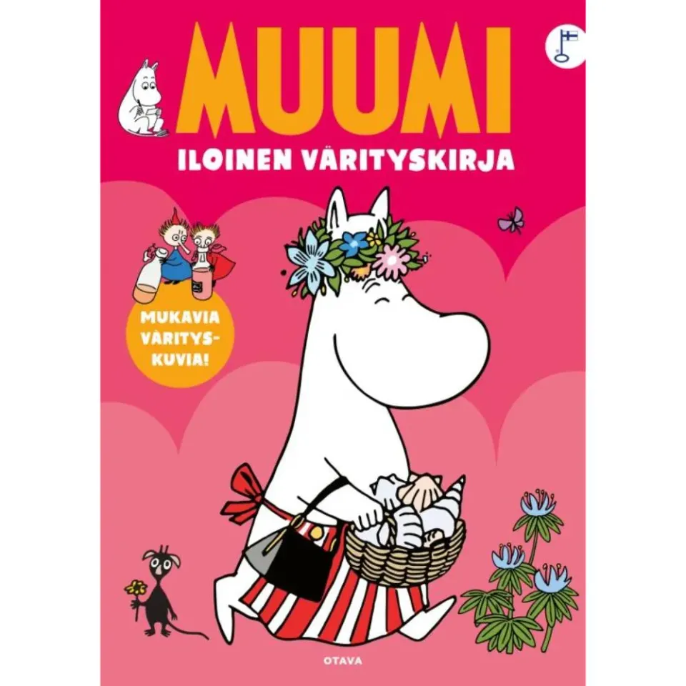 Moomintroll livre de coloriage Iloinen 32 pages