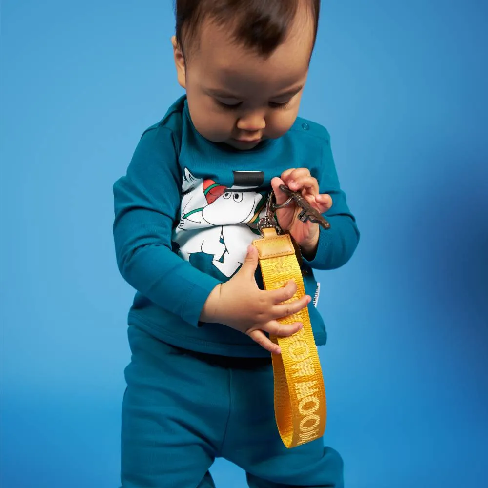 Moomintroll Stinky porte-clés jaune 27 cm