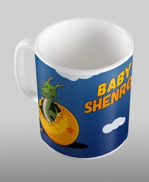 Pixgoodies Dragon Ball Shenron bébé mug céramique